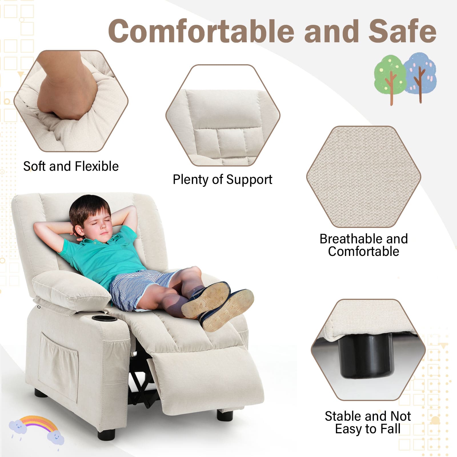 bosmiller Recliner Chair 1 Child